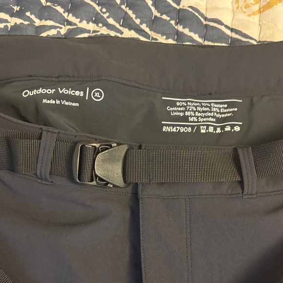 Outdoor Voices Black RekTrek Zipoff Pants - Picture 6 of 13